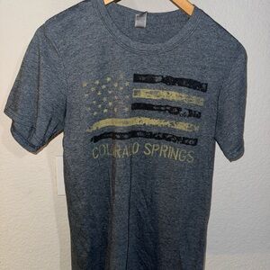 Gray Colorado Springs T-Shirt